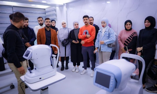 زيارة علمية الى مستشفى بغداد الاهلي لطلبة قسم هندسة الاجهزة الطبية