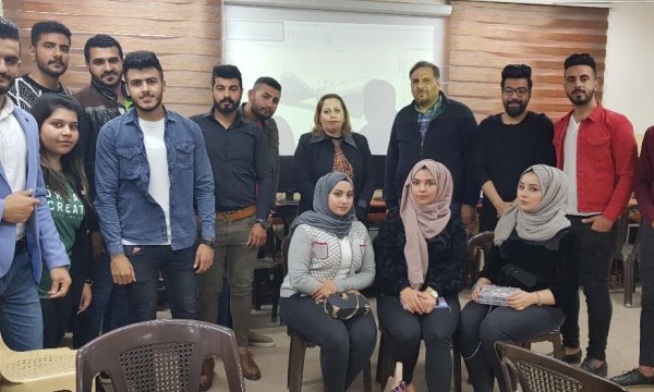 ورشه عمل لطلبة قسم علم الحاسوب ونظم المعلومات عن الطباعة ثلاثية الابعاد