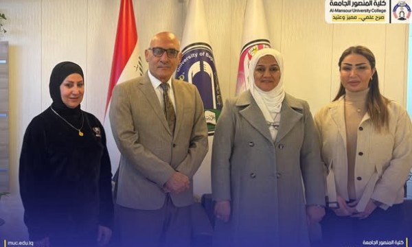 شراكة أكاديمية لتطوير علوم الرياضة من خلال توأمة بين كلية المنصور وجامعة بغداد
