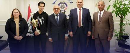 نهائي تنس الطاولة في كلية المنصور والعمادة تكرم الفائزين وتشارك الطلبة فرحة المنافسة